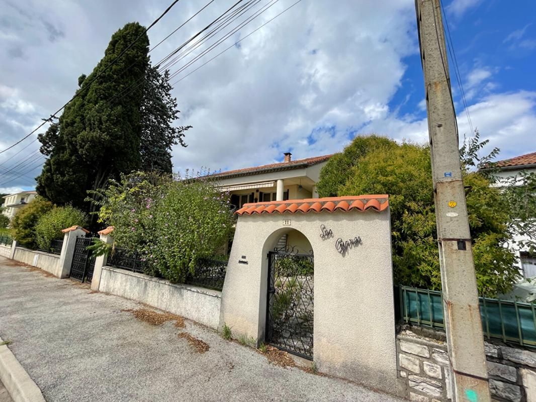 ALES Alès quartier Clavières Exclusivité maison en pierres 6 pièces  sur 2 niveaux de 133 m2 sur terrain 501 m2 2