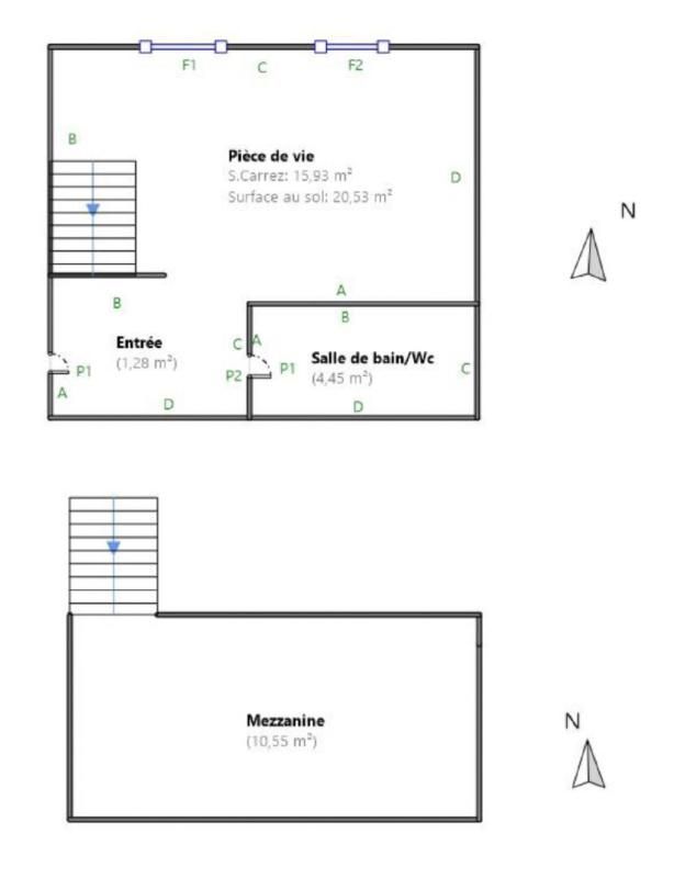 LYON-2E-ARRONDISSEMENT Appartement Lyon 1 pièce(s) 21 m2 4