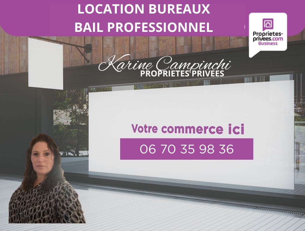 À LOUER , BUREAUX  et SHOW ROOM  EMPLACEMENT N°1  VISIBILITÉ RN 12