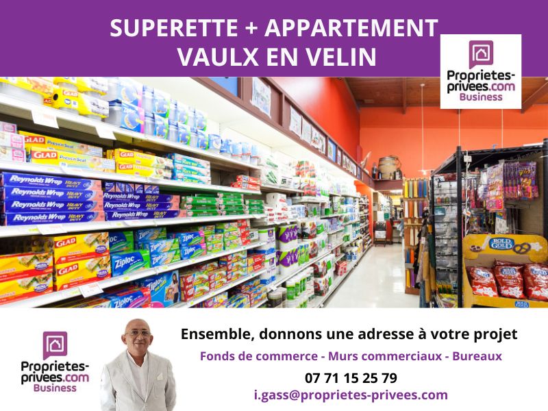 VAULX-EN-VELIN VAULX EN VELIN - ALIMENTATION GENERALE, SUPERETTE  avec logement 2