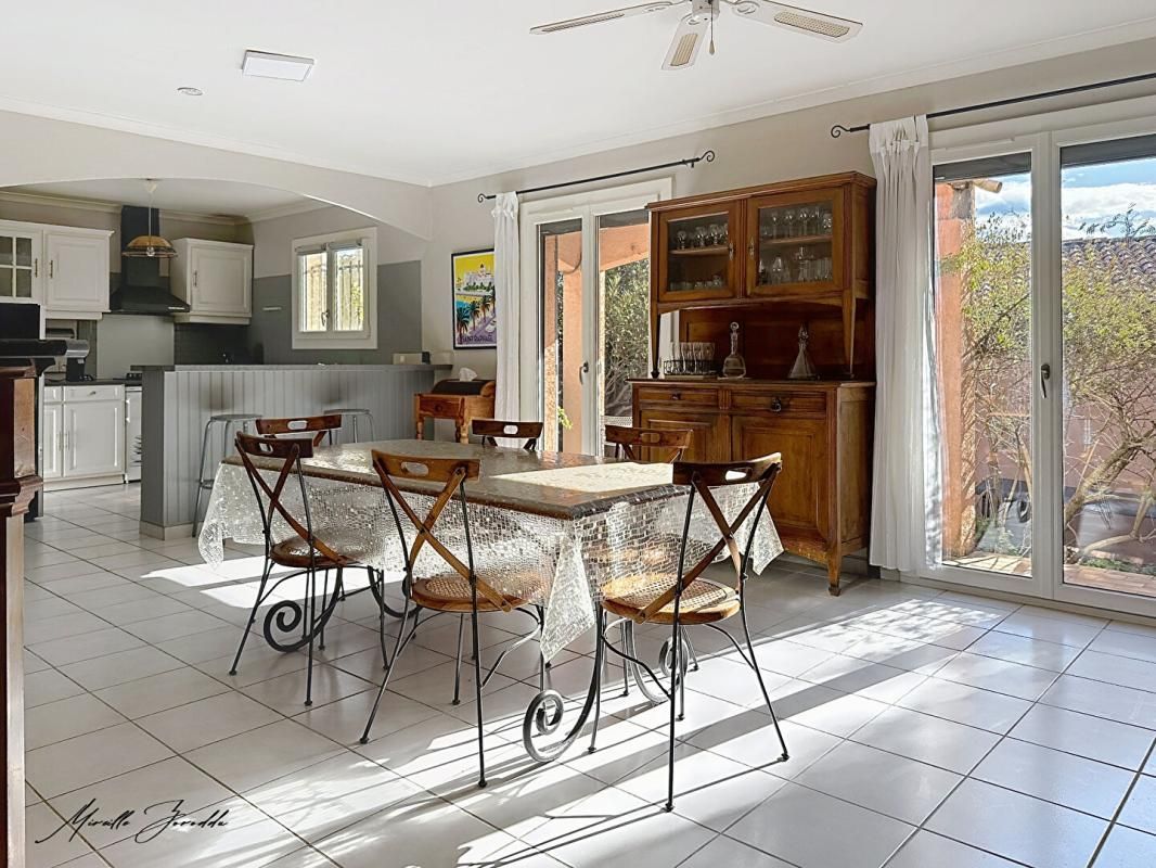 JONQUIERES-SAINT-VINCENT Jonquieres Saint Vincent maison   6 pièces110 m² , 4 chambres garage piscine et pool house 4