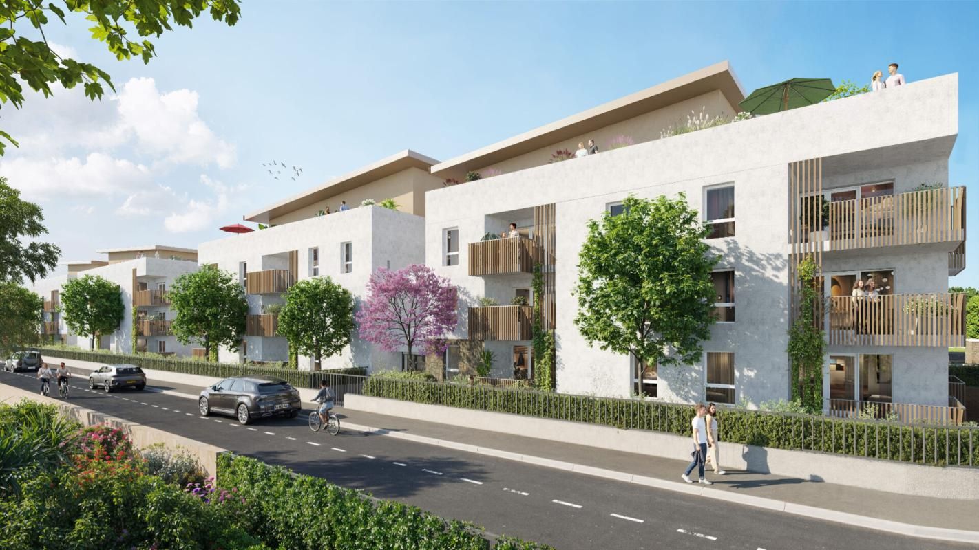 Nîmes -Courbessac : votre appartement dans une résidence moderne et nature