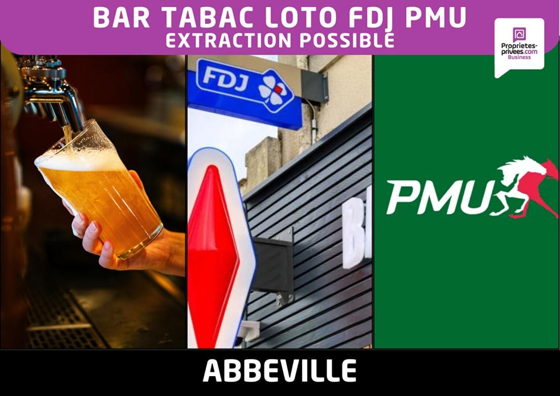 ABBEVILLE ABBEVILLE -  Bar Tabac Loto FDJ  avec logement 1