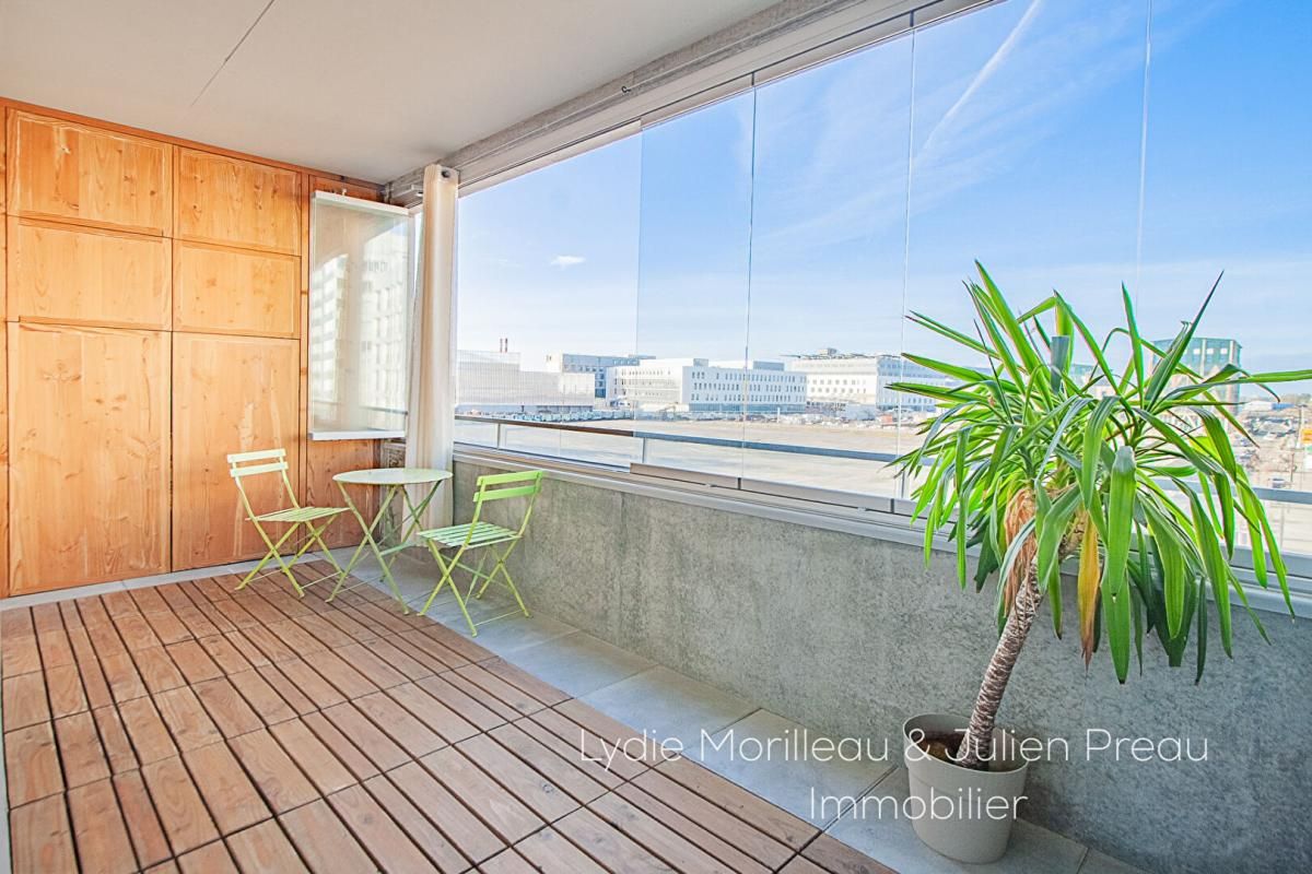 Appartement île de Nantes (4 pièces) avec terrasse