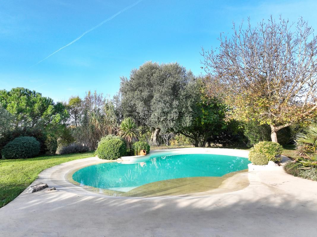FLOURENS Maison avec piscine au coeur d'un magnifique jardin unique 3