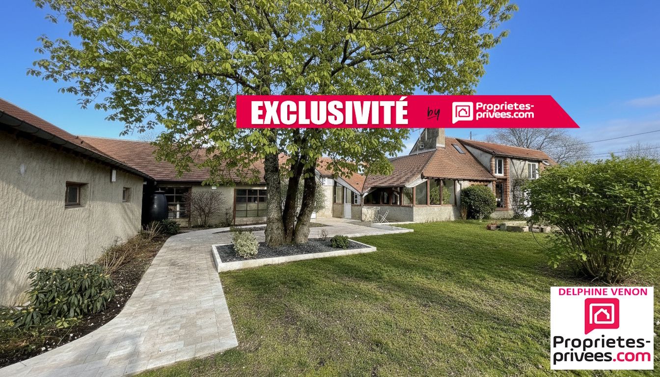 Exclusivité - Longère rénovée à 2 pas du futur lycée sur un terrain de 1100 m² à  Chateauneuf Sur Loire