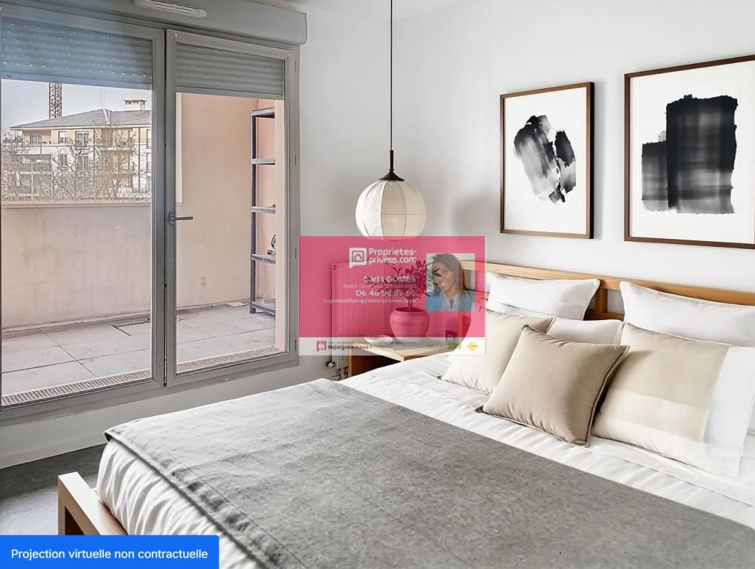 AULNAY-SOUS-BOIS À vendre  Appartement 3 pièces 55 m² + grande terrasse + parking + Résidence  récente à  Aulnay-sous-Bois 3