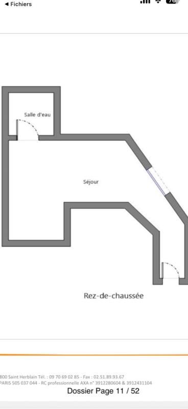 NANTES Studio 1 Pièce 22 m2 au calme - Nantes Nord - Idéal investissement locatif / étudiant 3