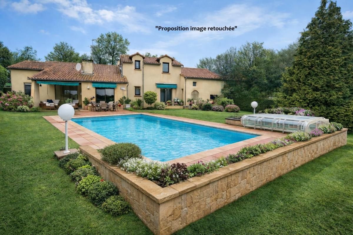 BOULAZAC Boulazac Maison d'architecte  plus piscine couverte sur 162 m2 en vente à terme libre soit bouquet plus rente 2
