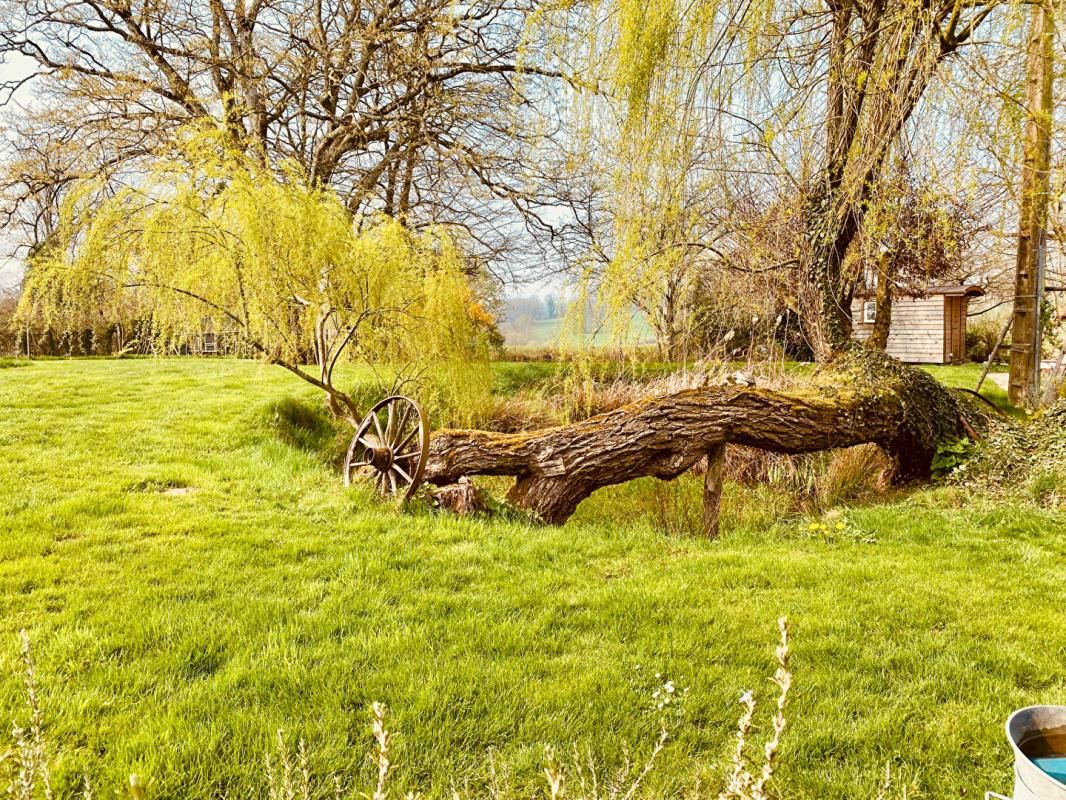 ROMENAY Maison de caractère de 134 m2 - logement indépendant - Terrain de 3110 m2 3