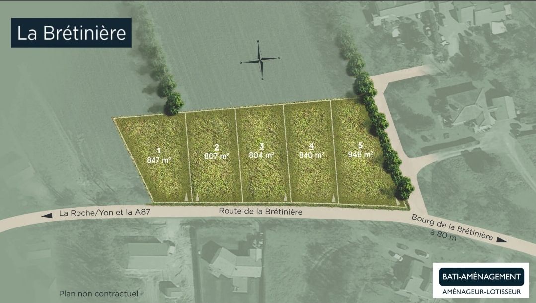 LA ROCHE-SUR-YON Terrain La Roche Sur Yon 807 m2 1