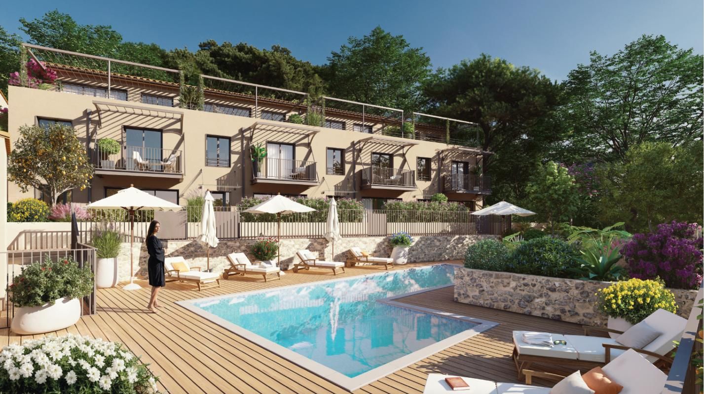 CAGNES-SUR-MER Magnifique 3 pièces de 62 m² au calme absolu, terrasse 23 m² vue mer 2