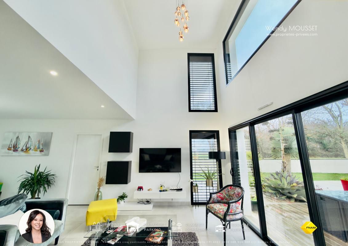 Maison contemporaine - Élégance, lumière et nature  à 3 min de la plage