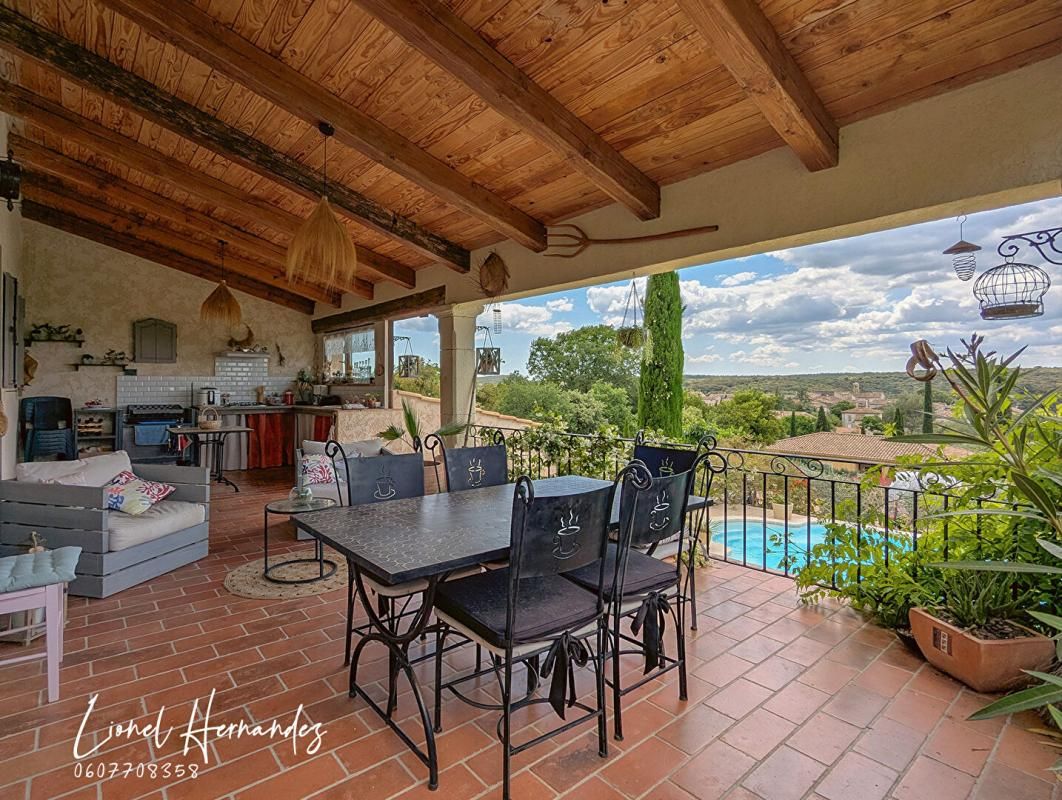 SEYNES Seynes (30580) - Magnifique villa de 126m² avec vue, piscine et environnement privilégié 3