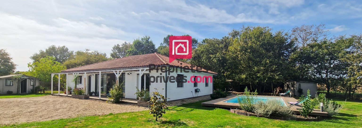 LANGON Bien rare : Maison ossature bois 170m2 sans travaux, piscine et cadre de vie privilégié 1