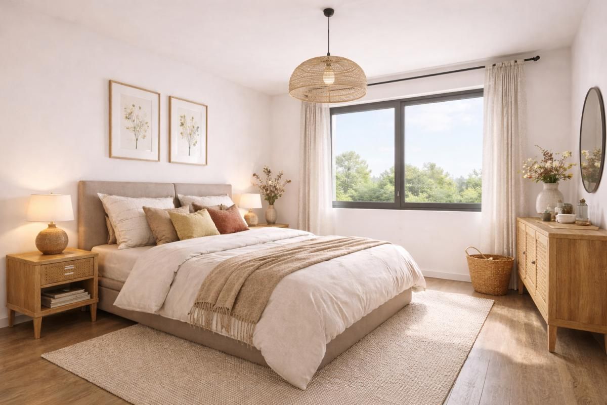 AVIGNON T3 66.10m², lumineux avec terrasse dans un parc paysager à Montfavet 2