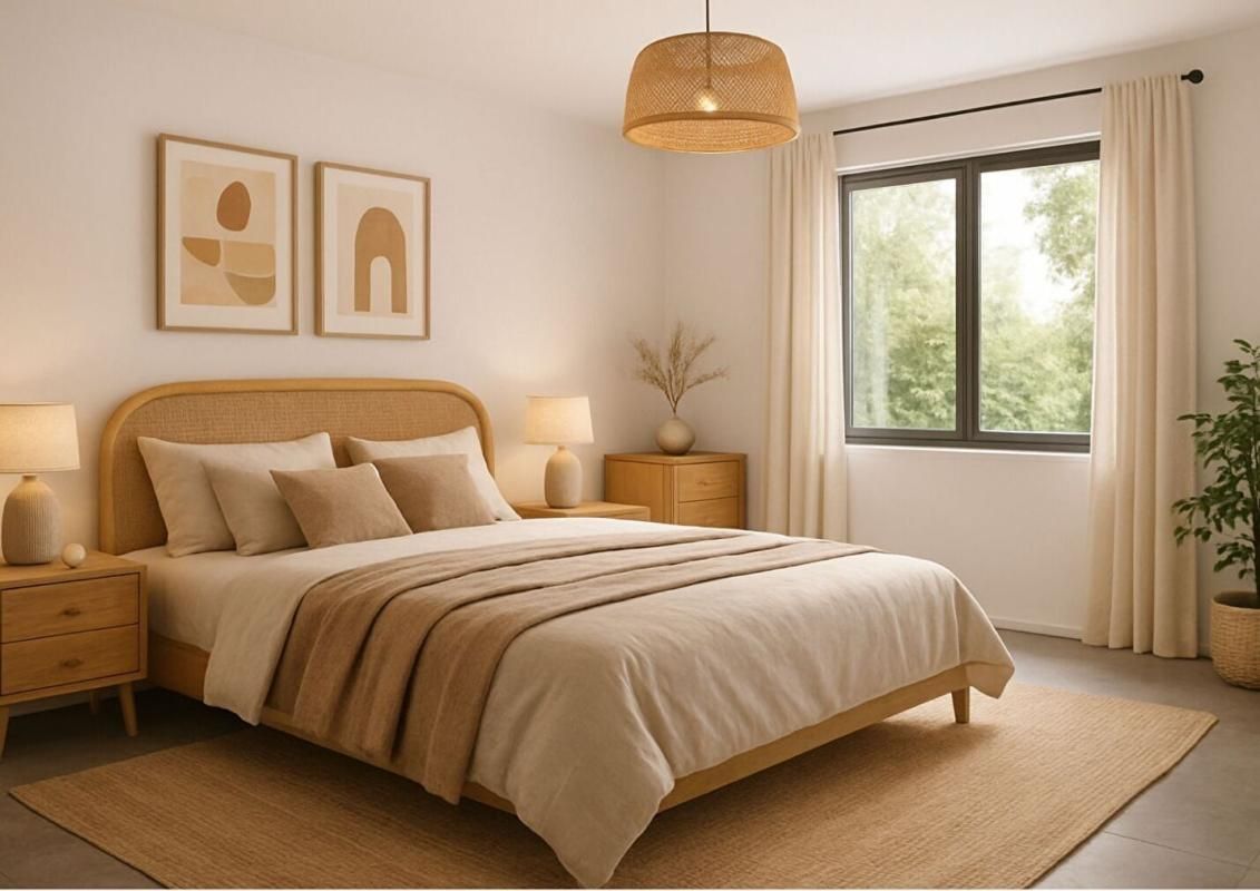 AVIGNON T3 62.70m², lumineux avec terrasse dans un parc paysager à Montfavet 2