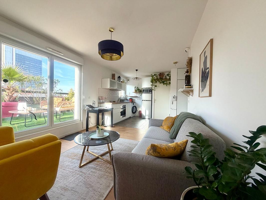 GENNEVILLIERS Appartement 2 pièces - dernier étage - terrasse de rêve de 51 m2! - Gennevilliers 3