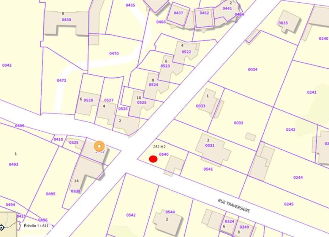 SAINTE-MARIE Terrain avec garage et dépendance  St Marie 1