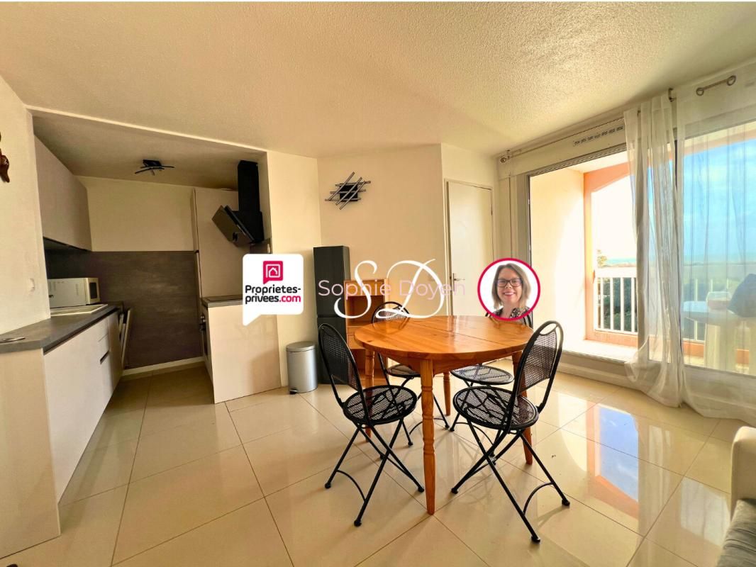 Appartement T2 cabine VUE MER - Saint Cyprien - 2 pièces - 36.45 m2