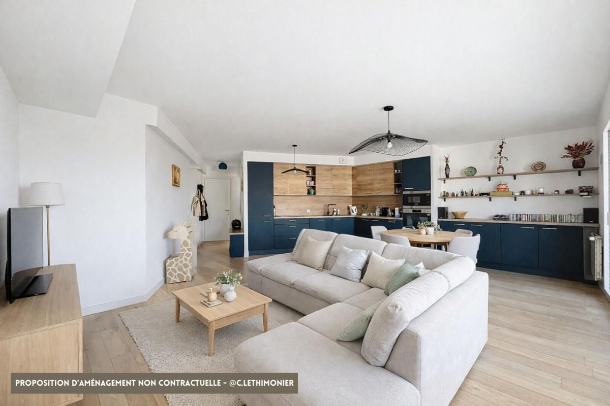 RENNES T4 - Résidence de Standing - 85m² - Grande terrasse - Garage fermé - Quartier Saint Martin / Anatole France 4