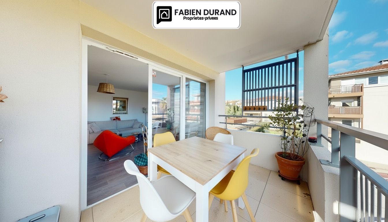 PUGET-SUR-ARGENS En Exclusivité : Appartement T2 récent avec terrasse et garage sans vis à vis 2