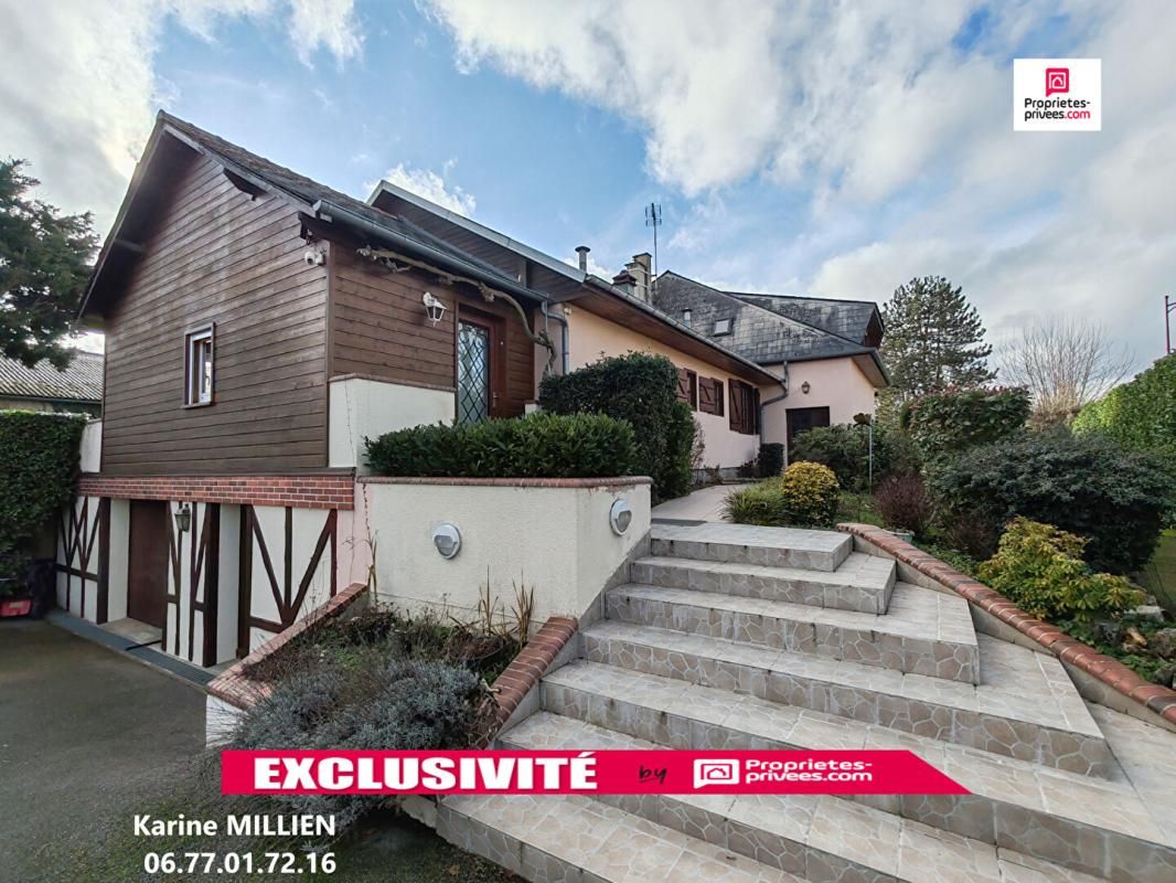 SAINT-LUBIN-DES-JONCHERETS SAINT LUBIN DES JONCHERETS 28350 Maison individuelle sur sous-sol total + studio aménagé - 1 étage - 4 chambres - Terrain - 270 000 HAI 3