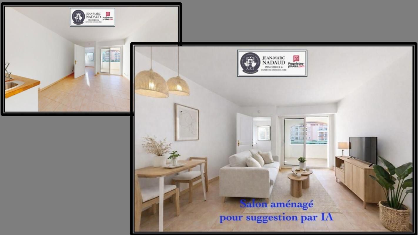 FREJUS Appartement 2 pièces cabine de 24.22 m2 2