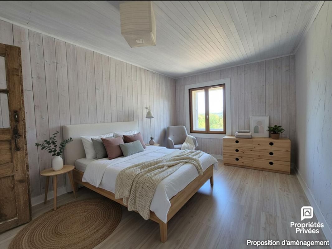 COLLONGES Maison en pierre rénovée - 144 m² - 3 ch - Double garage - Calme 4