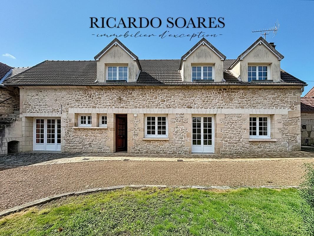 60410 ROBERVAL - MAISON DE CAMPAGNE 150m2 / 4 CHAMBRES / PLUSIEURS DEPENDANCES / TERRAIN 4762m2