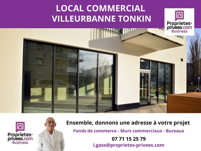 VILLEURBANNE 69100 VILLEURBANNE - Local commercial 150 m², Secteur Tonkin 2