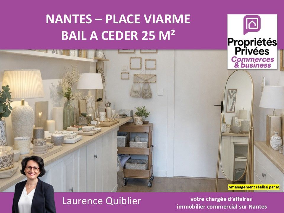 NANTES - VIARME - BAIL A CEDER, LOCAL COMMERCIAL 25 m²