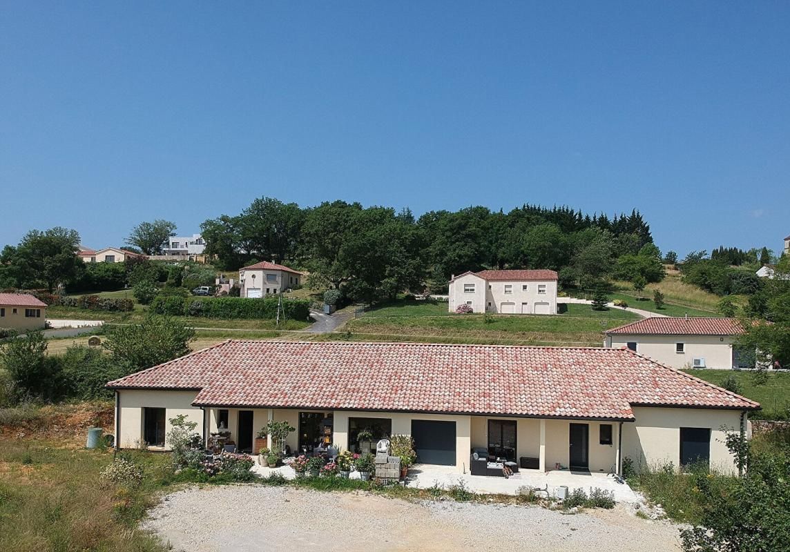 CAHORS Maison de plain-pied à 10 minutes de Cahors 2