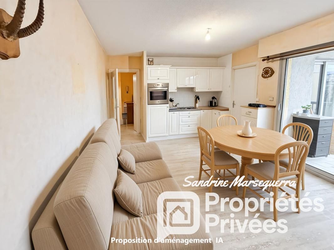 CAGNES-SUR-MER CROS-DE-CAGNES - RÉSIDENCE LE LIDO - 2 PIÈCES AVEC PARKING ET CAVE 4