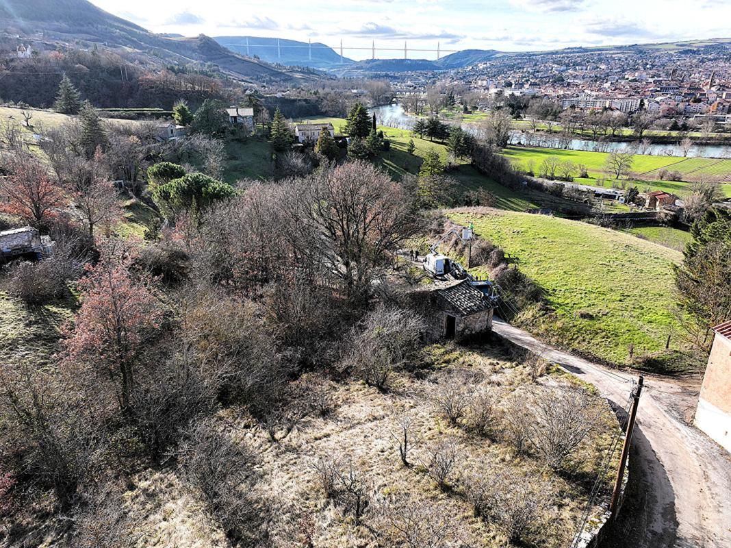 Maison de vigne avec vue exceptionnelle sur le Viaduc de Millau