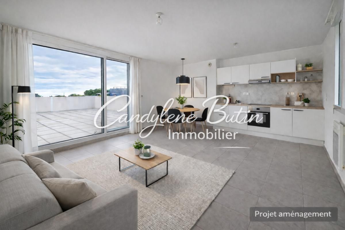 CASTELNAU-LE-LEZ Appartement T3 en attique avec grande terrasse 3