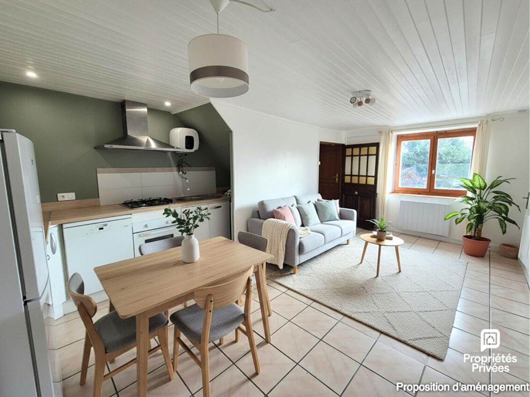 Appartement 2 pièces 51,6m2 - Jardin - Parking - Valserhône 01200