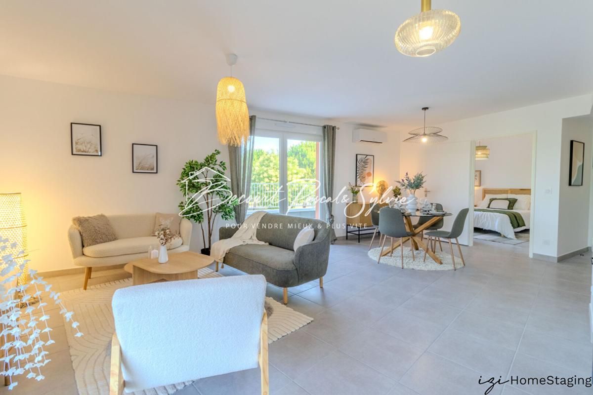 FRAIS DE NOTAIRE OFFERT: A SAISIR ! T3- 74,71 m² Idéalement situé: 242000 avec 2 terrasses et jardin , double parkings. Très Grand confort MONTEUX (84170)