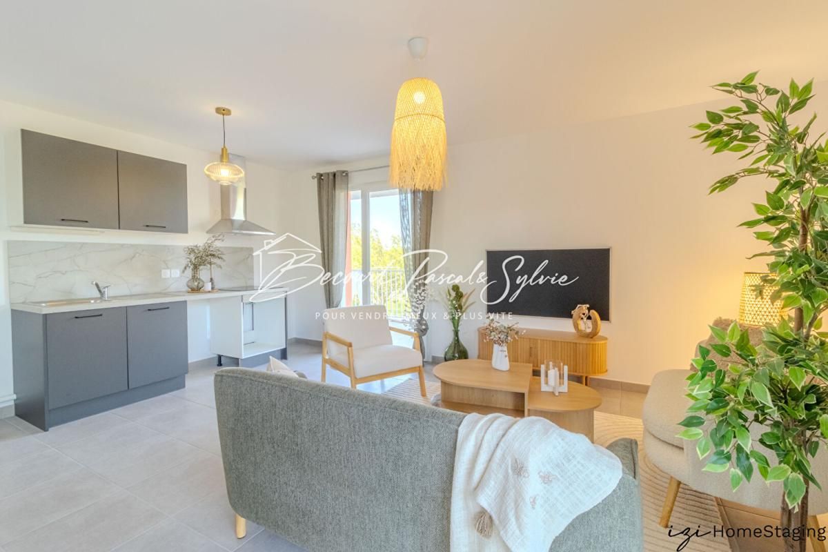 MONTEUX FRAIS DE NOTAIRE OFFERT: A SAISIR ! T3- 74,71 m² Idéalement situé: 242000  avec 2 terrasses et jardin , double  parkings. Très Grand confort MONTEUX (84170) 3