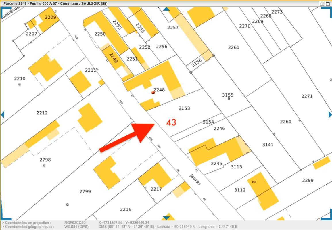 SAULZOIR Terrain à bâtir à SAULZOIR de 732 m2 2