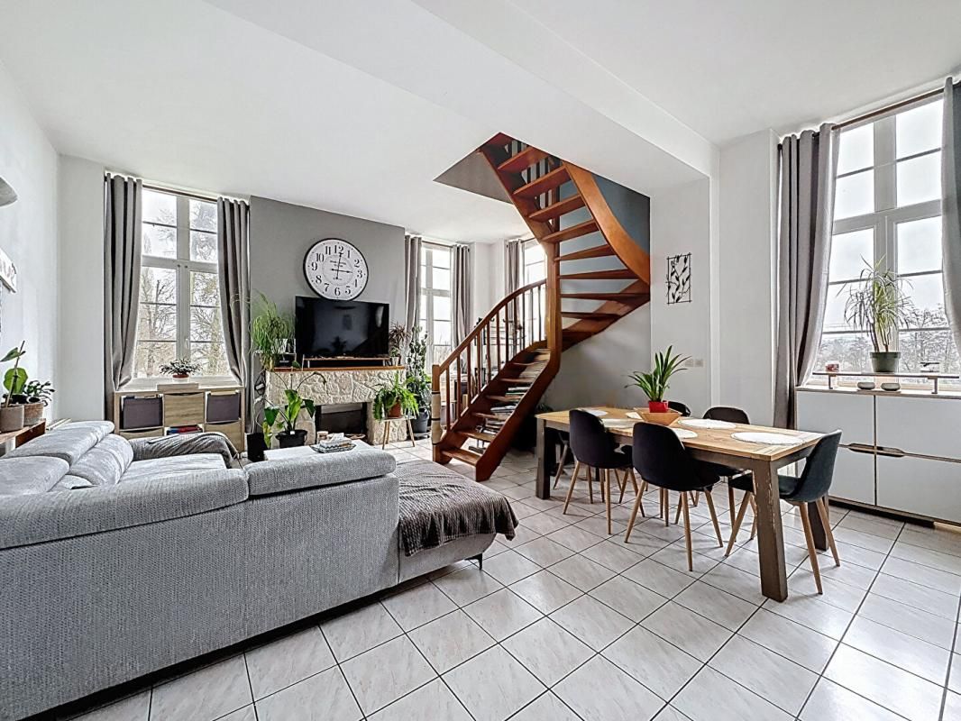 RIEUX APPARTEMENT DUPLEX T4 - 70.9M² - 3 CHAMBRES - 2 PLACES DE PARKING - 60870 RIEUX 3