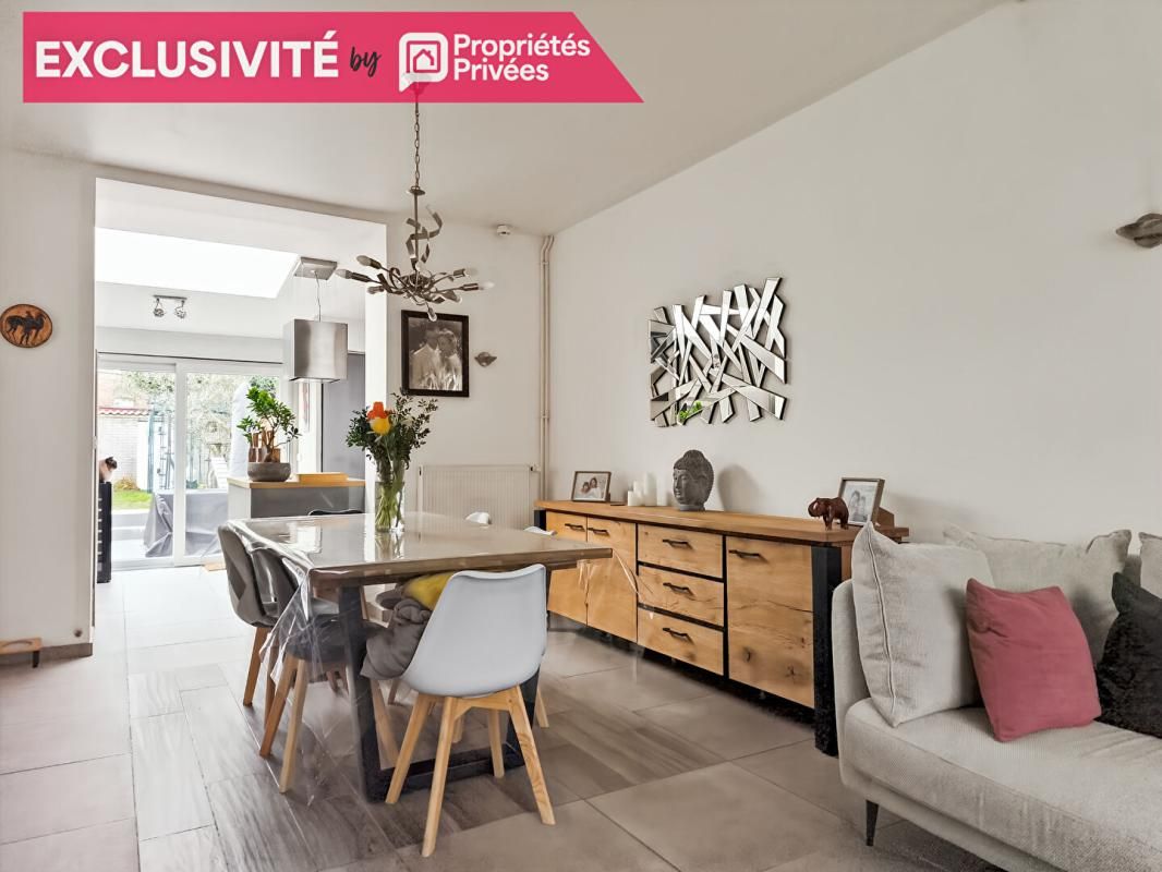 WATTRELOS EN EXCLUSIVITÉ- Maison coup de coeur à Wattrelos, avec jardin et garage!!! 2