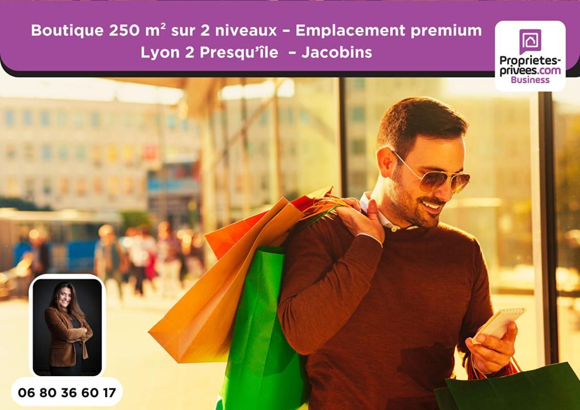 LYON-2E-ARRONDISSEMENT 69002 LYON - Boutique 250 m² - Presqu'île - Quartier Jacobins - Emplacement premium 4