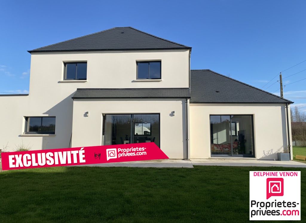 Exclusivité - Maison contemporaine classe énergie A sur un terrain de 1861 m² au calme à Saint Martin D Abbat