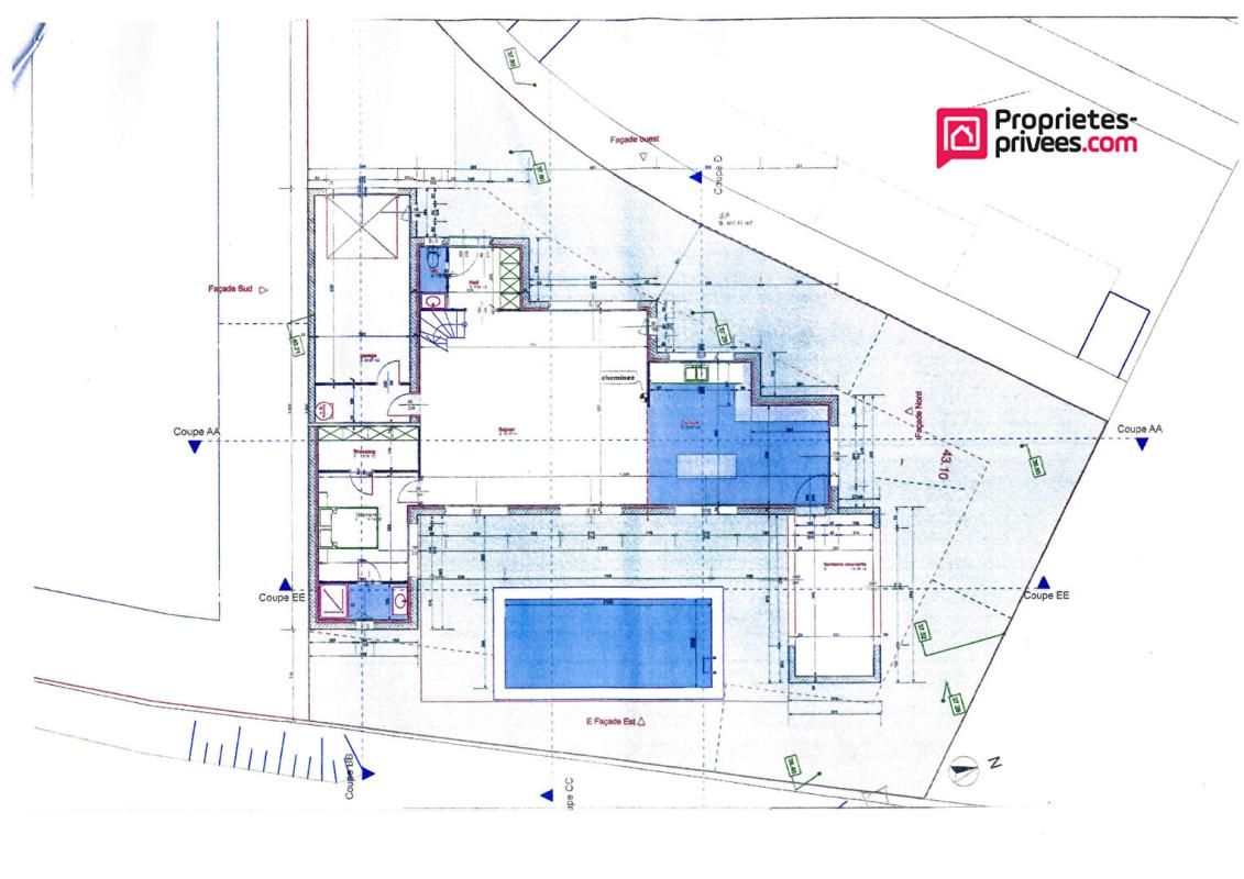 NARBONNE NARBONNE - VILLA CONTEMPORAINE A TERMINER- 5 pièce(s) 148.01 m2 2