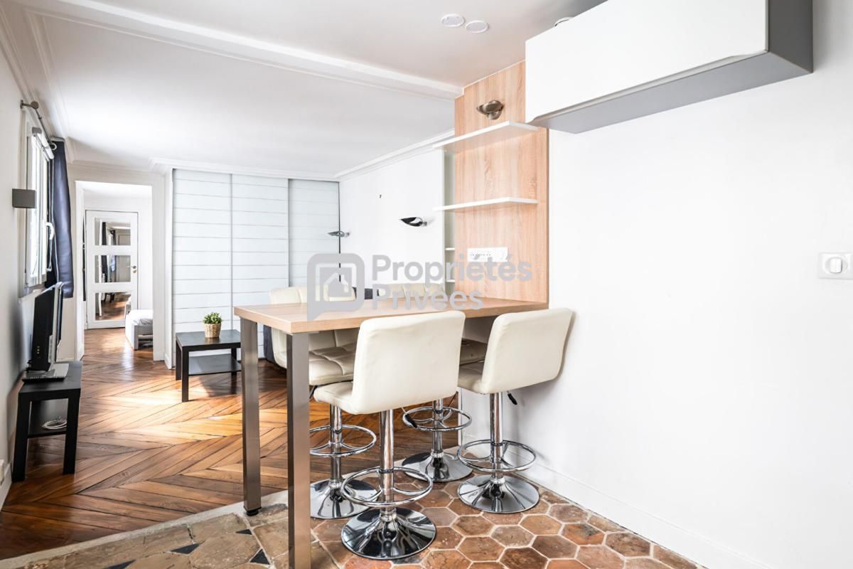 PARIS-1ER-ARRONDISSEMENT COUP DE COEUR Appartement 2 pièces rue de Rivoli côté Tuileries 34.4 m2 2