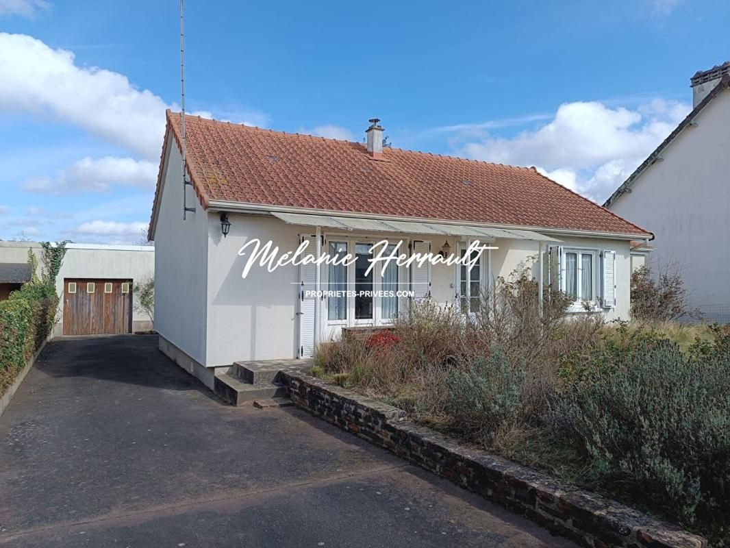 Maison plain-pied - 2 chambres à Brette les Pins (72250)