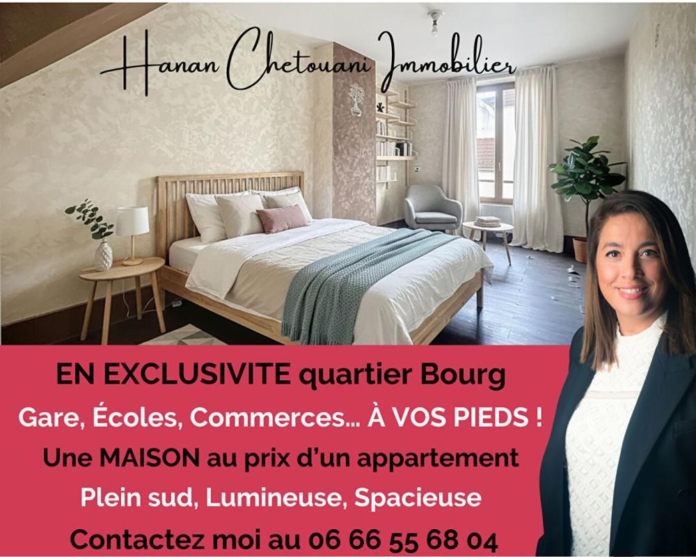 Coup de coeur en centre-bourg : 130 m² de charme à 500 m de la gare