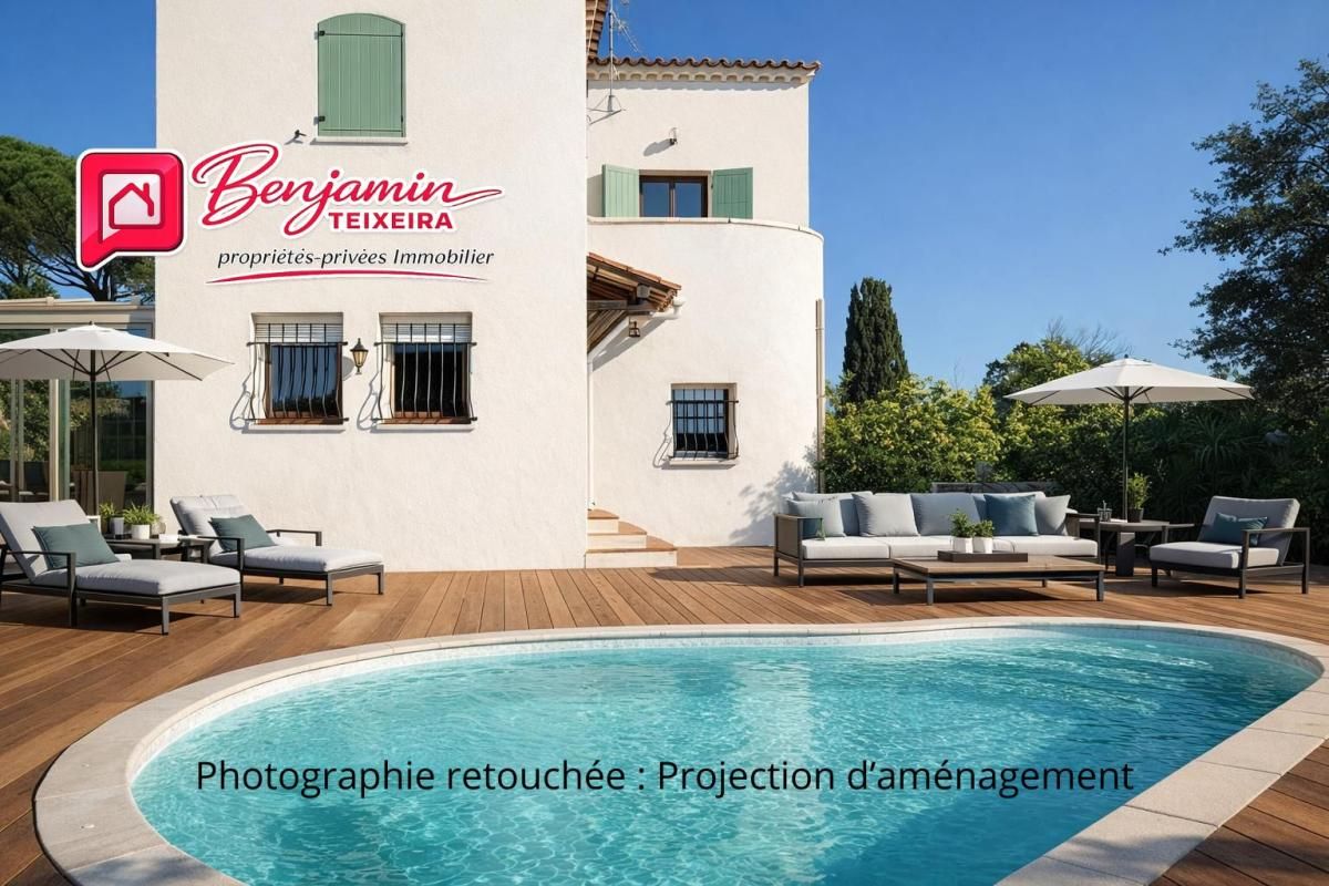 SAINTE-MAXIME Villa Sainte Maxime 6 pièce(s) 117 m2 - Garage 27m² - Vue mer - piscine 4