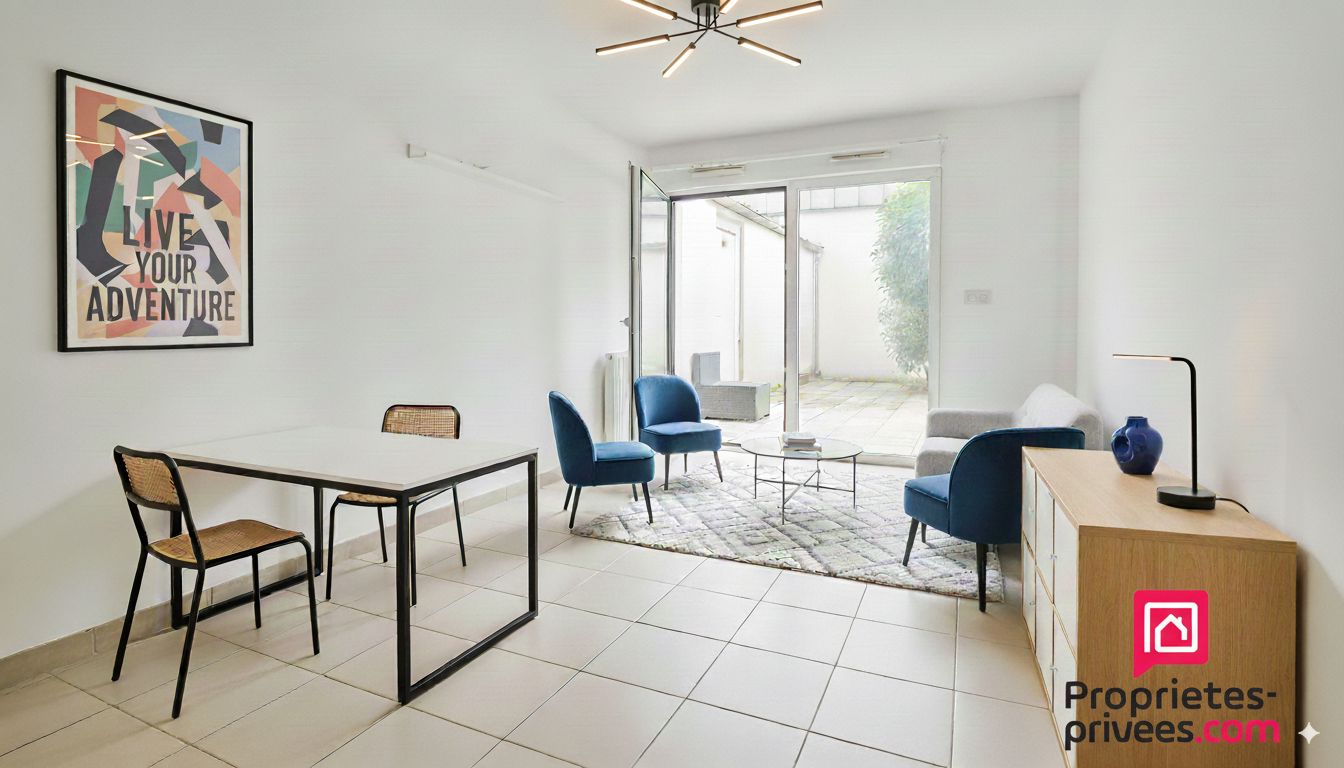 NANTES NANTES - STUDIO HYPER CENTRE AU CALME AVEC TERRASSE ET VERDURE 2